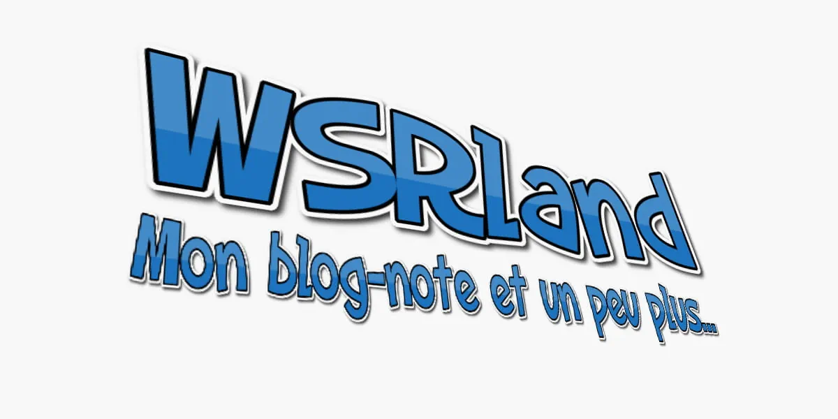 Bienvenue sur WSRland